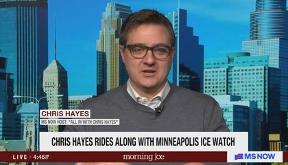 Chris Hayes Fawns Over ‘Civic Infrastructure’ in Minneapolis Unrest