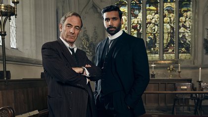 CHRISTOPHER STEVENS reviews last night's TV: Sozzled and silly, Grantchester's disgraced curate stole the show