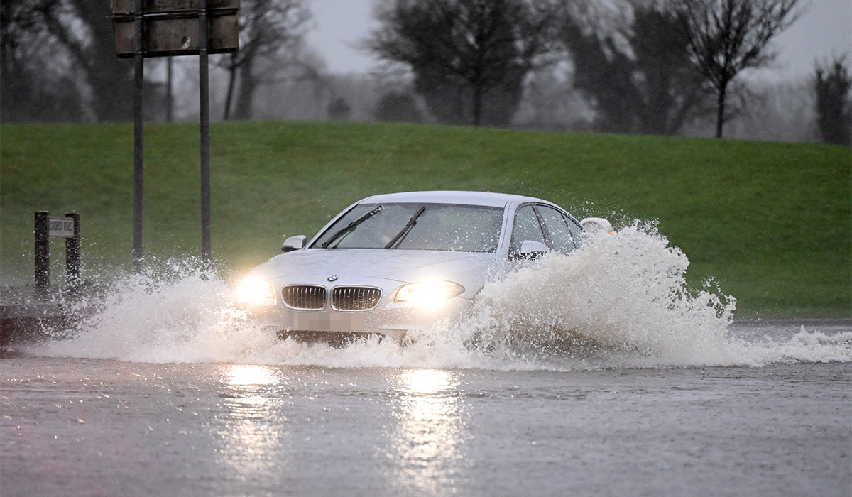 Rain not expected to let up as 13 counties at risk of flooding after Storm Chandra chaos