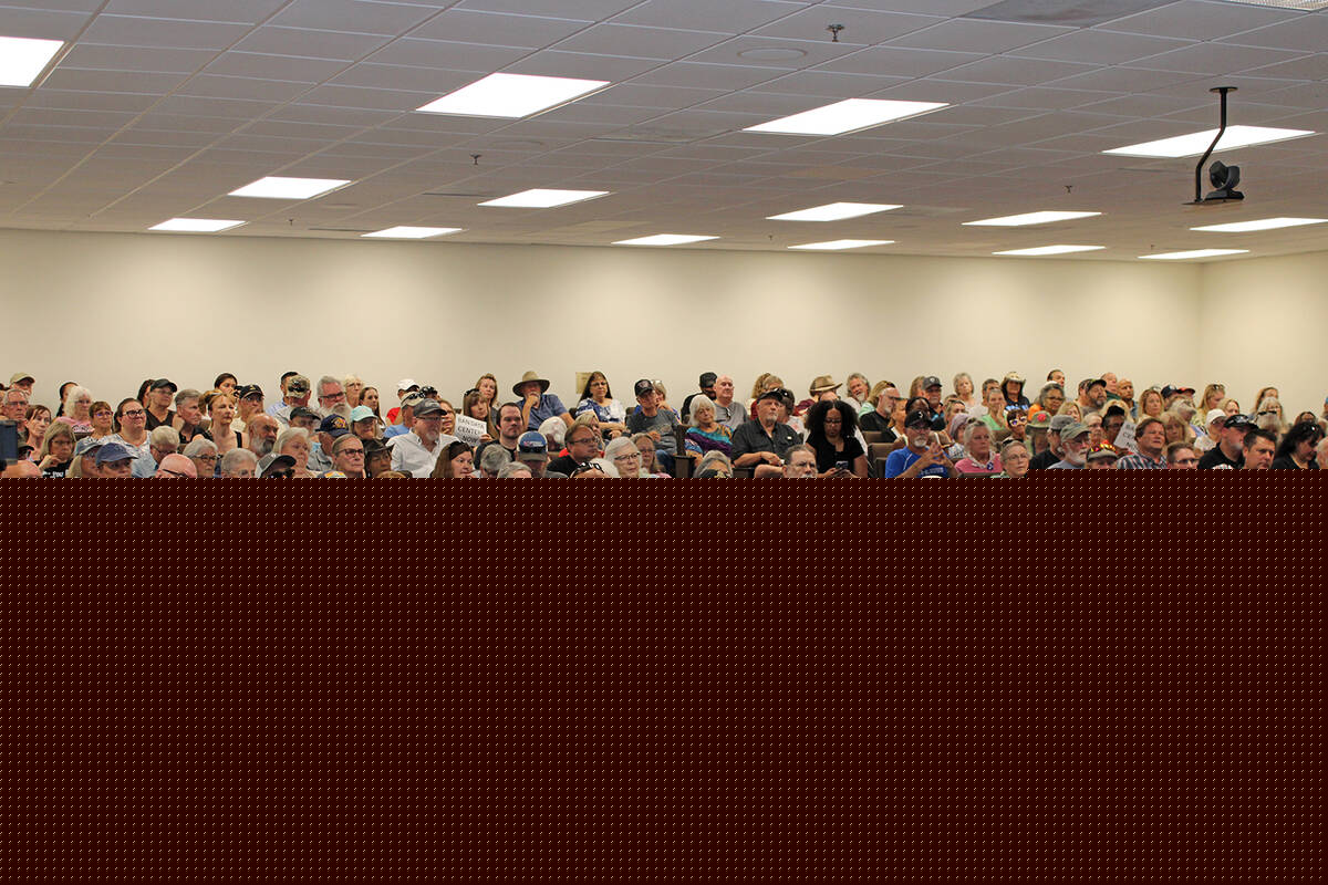 Pahrump packs the house for county data center forum