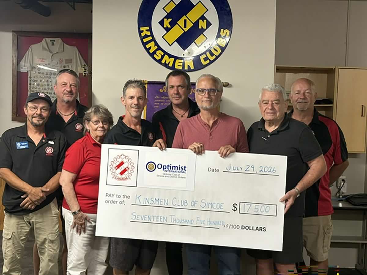 Kinsmen Club moving closer to fundraising goal for Simcoe Splash Pad