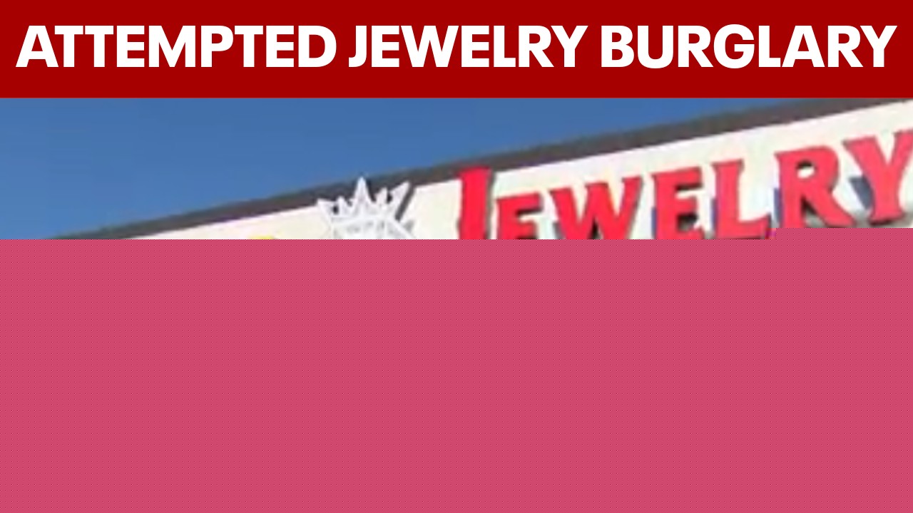 2 arrested after attempted jewelry store break-in in Laurel, Maryland