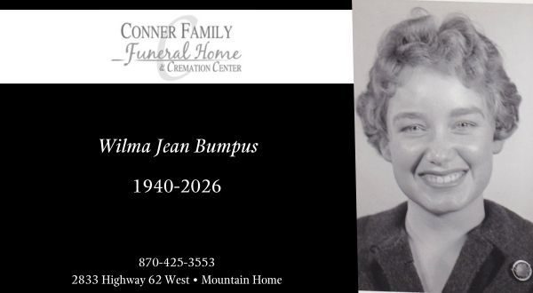 Wilma Jean Bumpus, 85, Mountain Home (Conner)