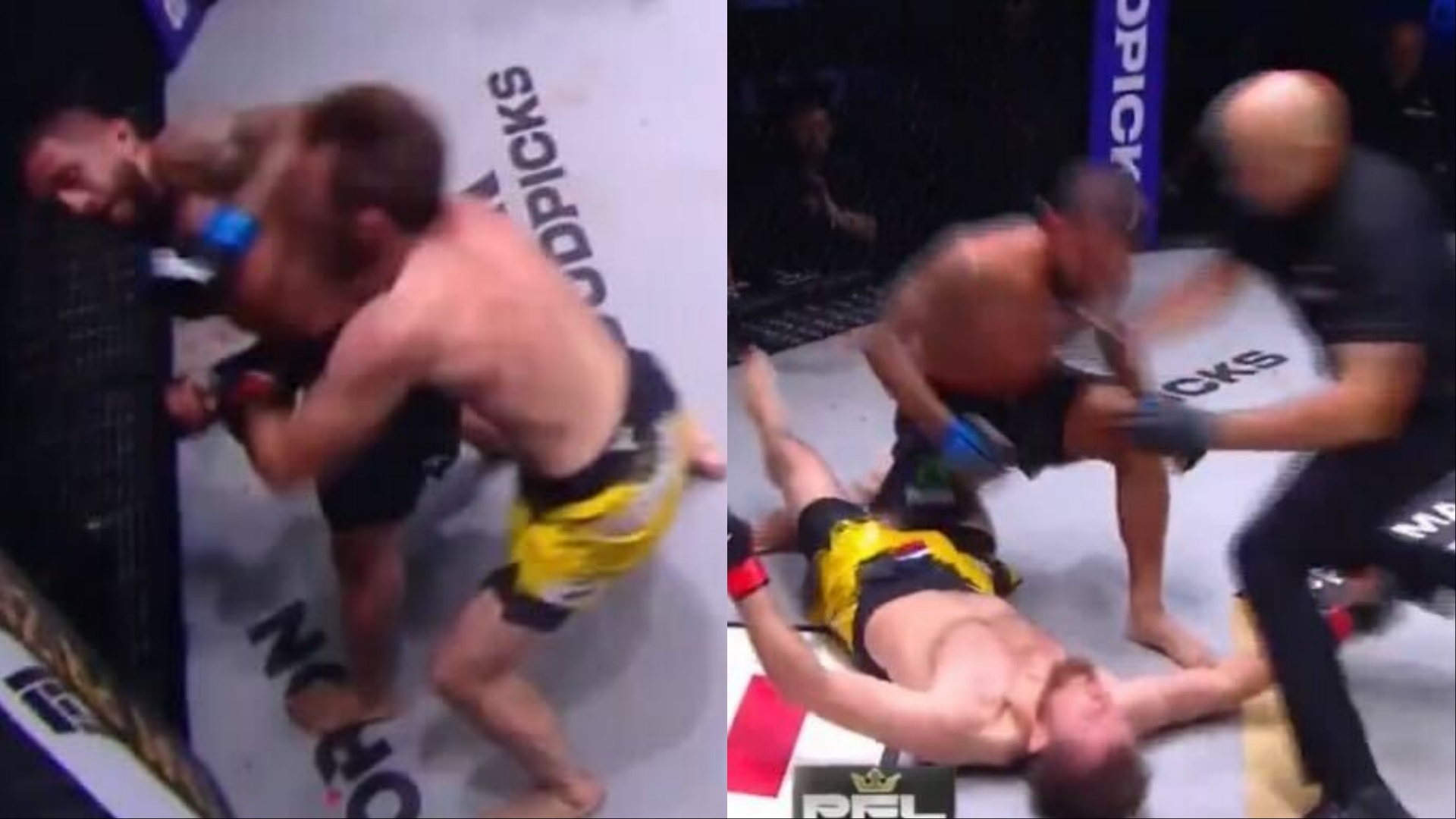 HIGHLIGHT | Sergio Pettis lands ‘KO of the Year’ candidate with spinning elbow finish at PFL Champions Series 3