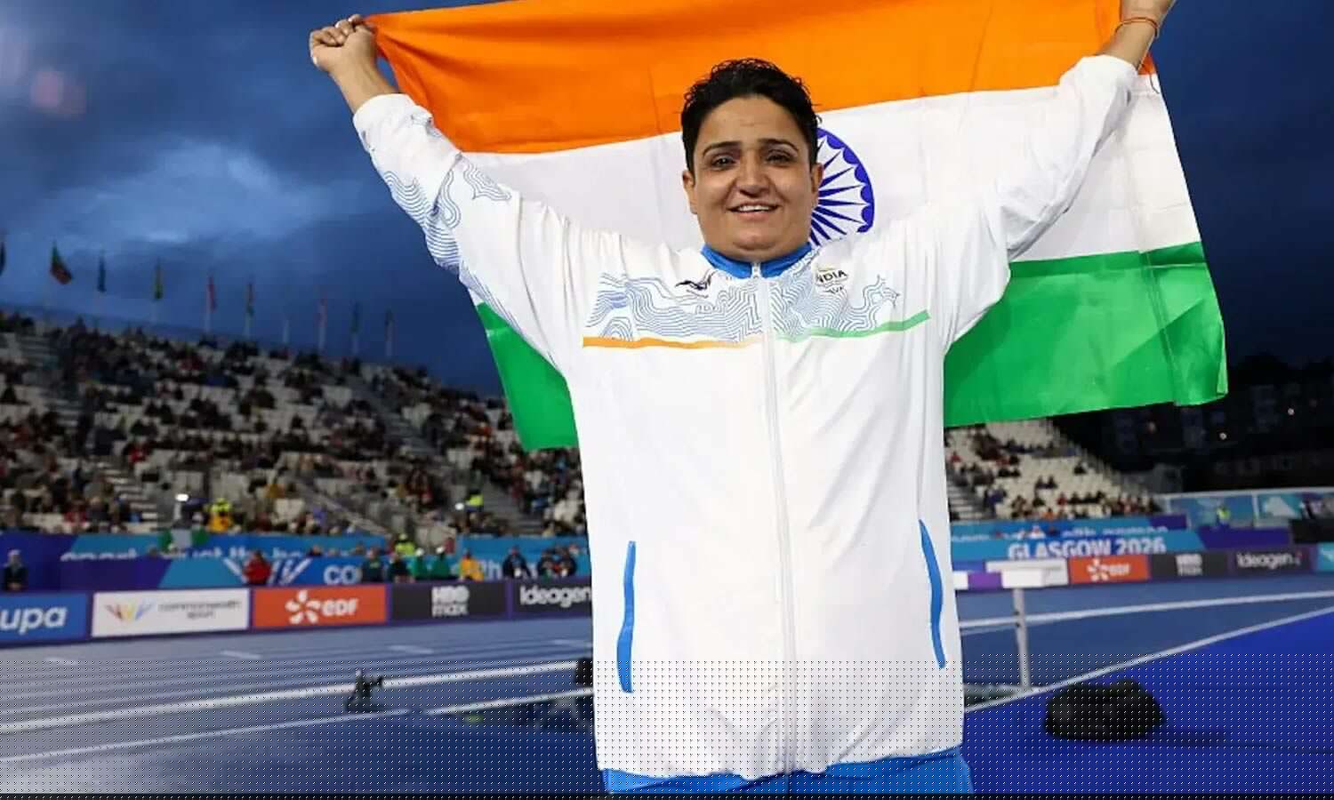 Historic gold for Sharmila