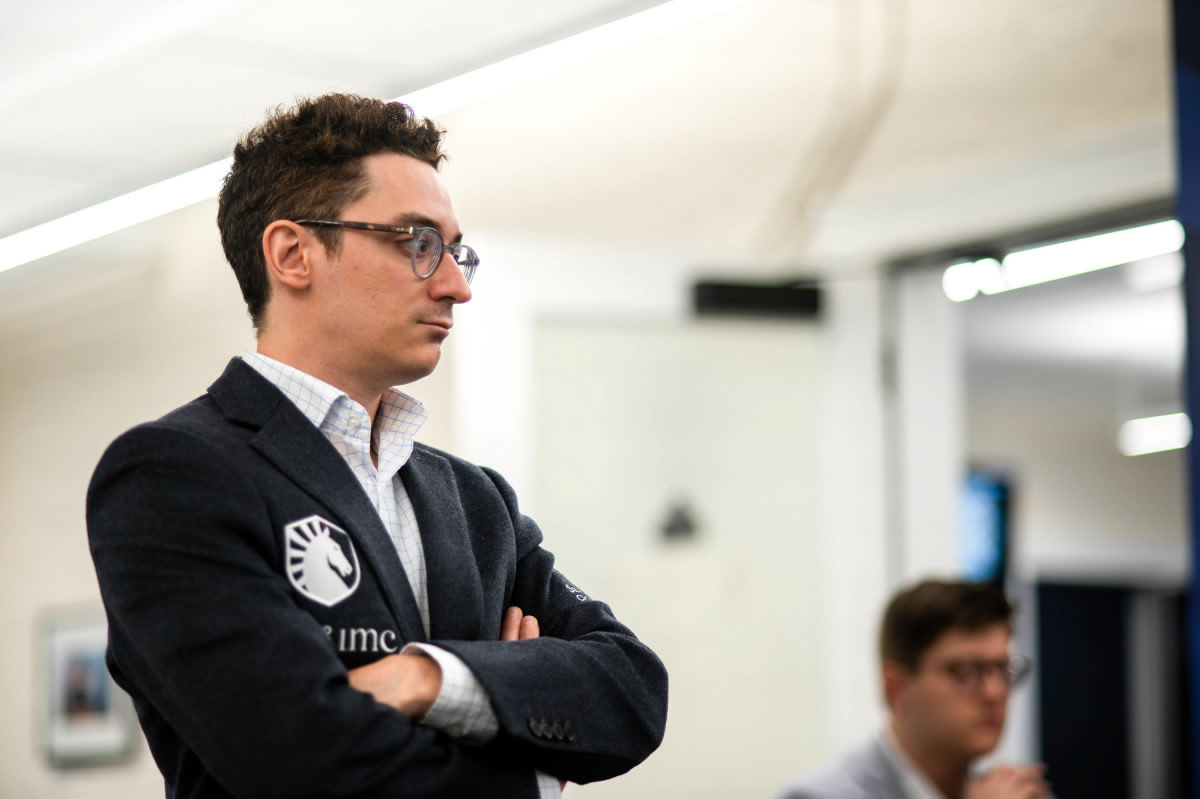 Sinquefield Cup: Caruana beats Van Foreest to take early lead