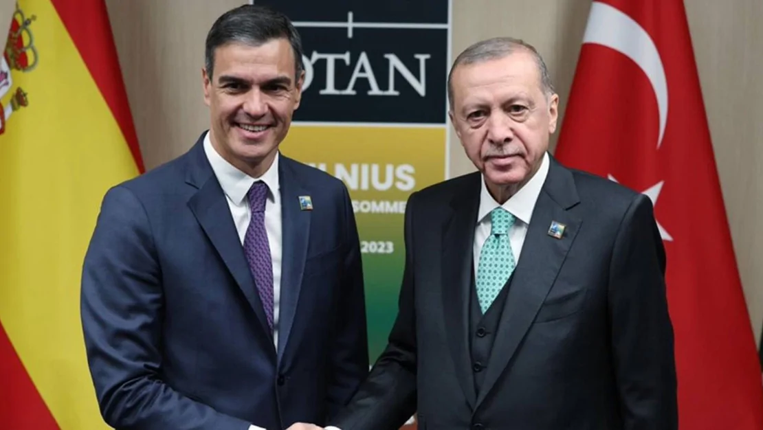 Cumhurbaşkanı Erdoğan, İspanya Başbakanı Sanchez ile Görüştü