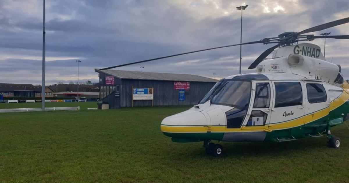 Cumbria air ambulance team in urgent Irish Sea flight after Isle of Man incident