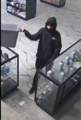 Tips Sought in Smoke Shop Crime