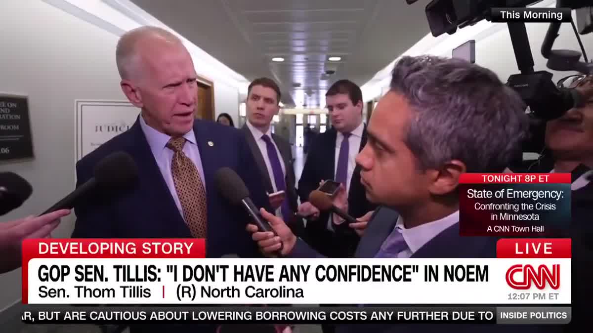 Thom Tillis Hilariously Mocks Trump For Calling Him A 'Loser'