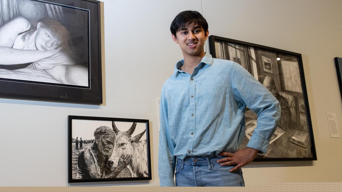 The West Australian Pulse 2026 young artist Yuvan Muthusami turns artistic talent into political statement