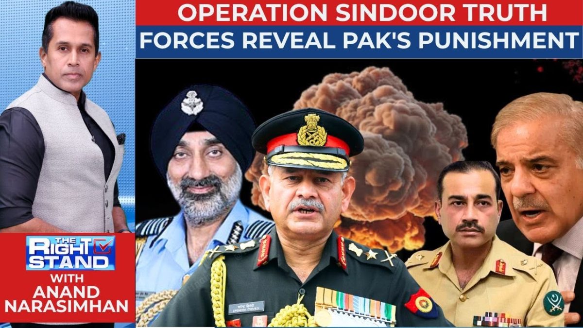 IAF Briefing | Operation Sindoor Truth: Forces Reveal Pakistan's Punishment | The Right Stand
