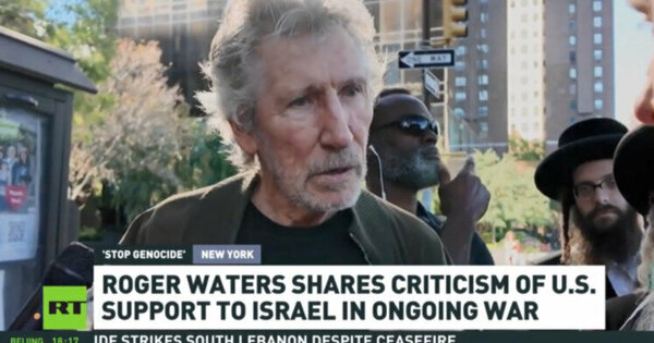 West complicit in genocide of Palestinians  Roger Waters