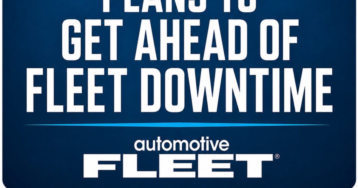 How Stellantis Plans to Get Ahead of Fleet Downtime
