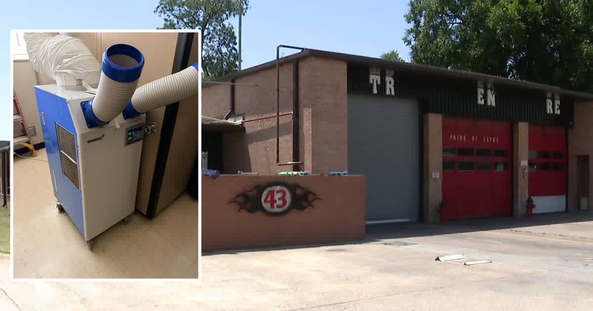 Dallas fire station dealing with AC outage amid intense summer heat