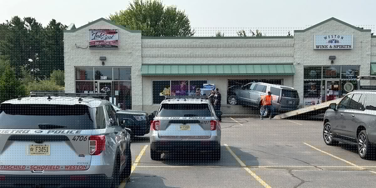 Vehicle crashes into Weston store