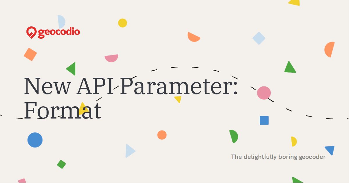 New API Parameter: Format