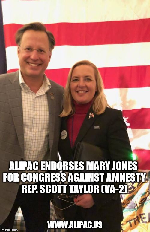 Endorsed: Mary Jones, Republican, Congress, VA-2, Vs Scott Taylor on Kate's List