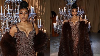 Taraji P. Henson Embodies Opulence in Zuhair Murad for Paris Haute Couture Week