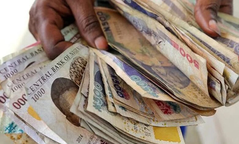 Naira gains N5.54 at official market