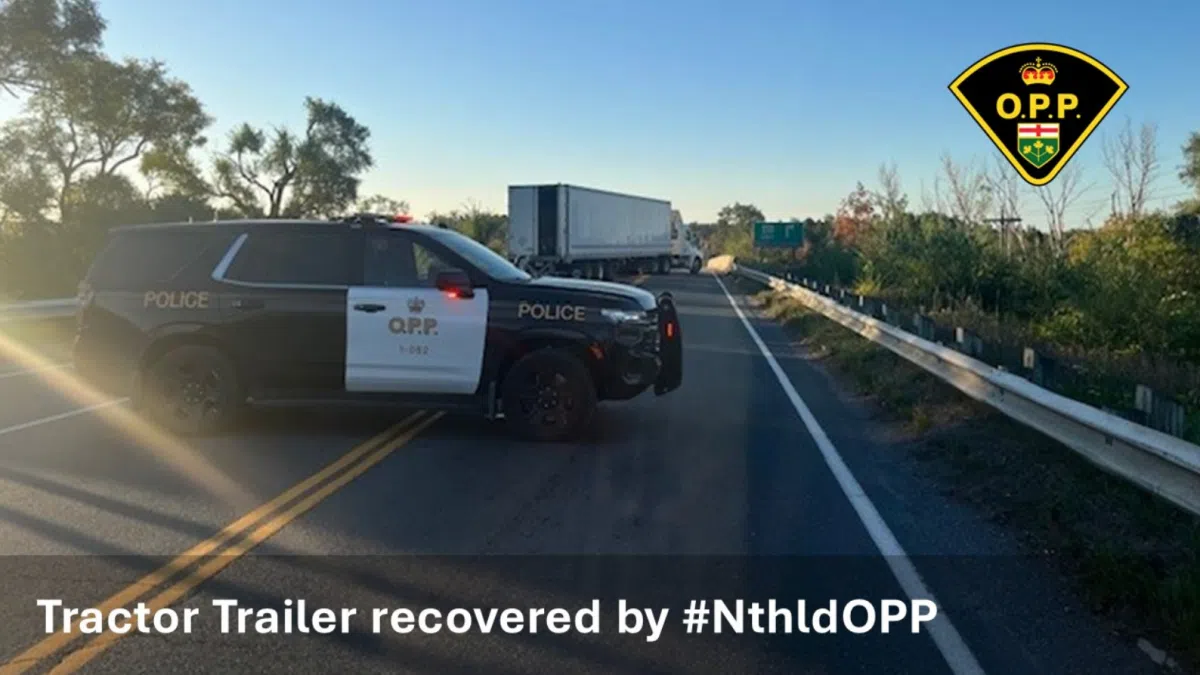 Northumberland OPP recover stolen vehicle and charge two individuals from Caledon.
