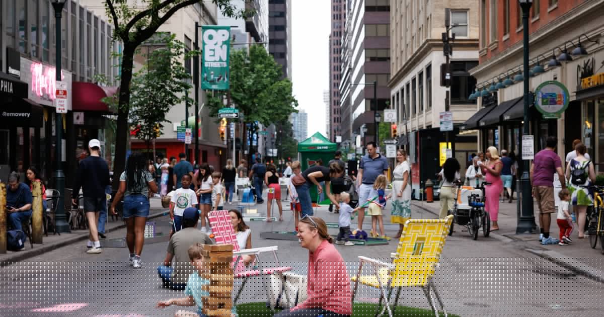 Walnut Street will go car-free for seven Sundays this fall