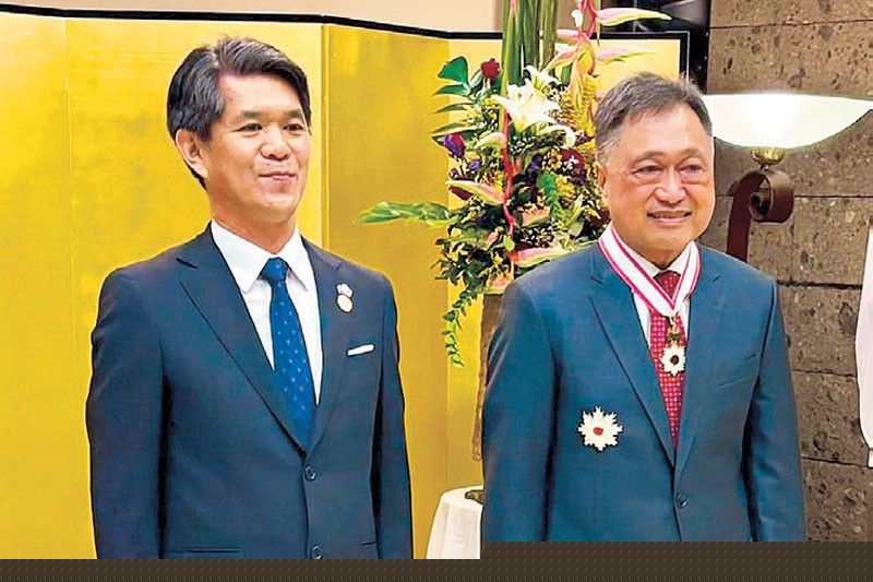 Japan envoy honors ex-finance chief Purisima