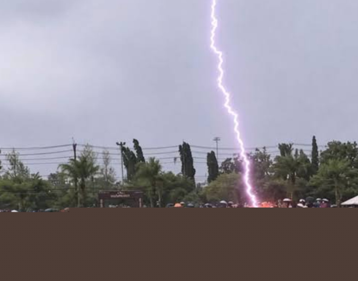 Lightning Strikes Footballer During Match, Dies On Spot