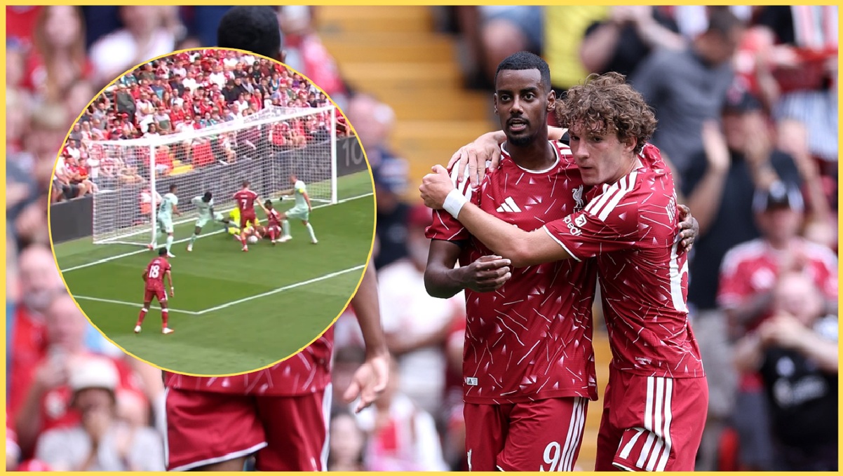 Alexander Isak says he and Florian Wirtz ‘agreed’ on who scored second Liverpool goal v Monaco