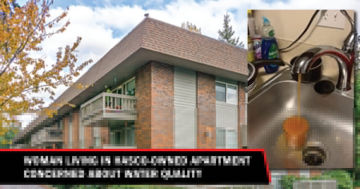 Comment on Woman living in HASCO-owned apartment concerned about water quality by Registrera dig
