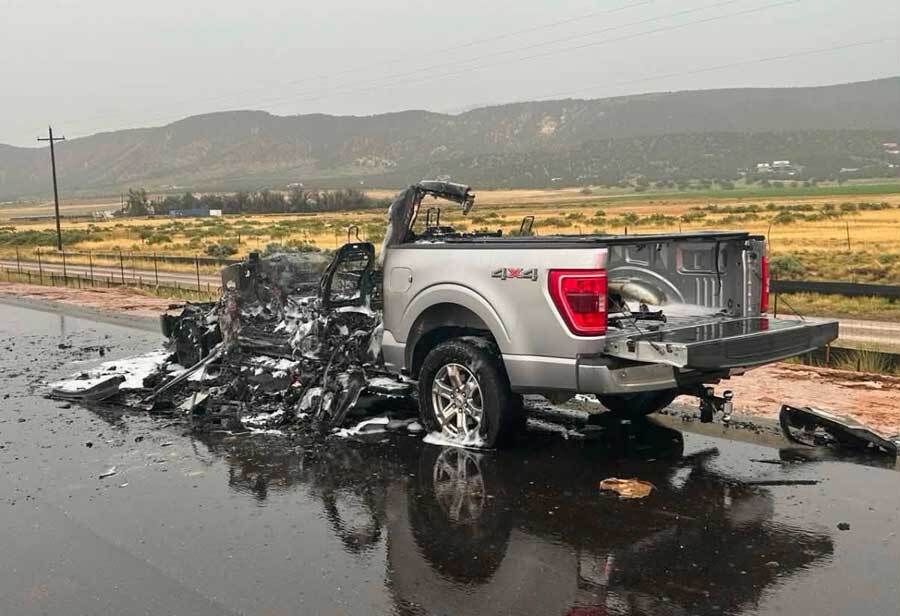 When God sends you a sign that you probably shouldn't be driving any more [Scary]