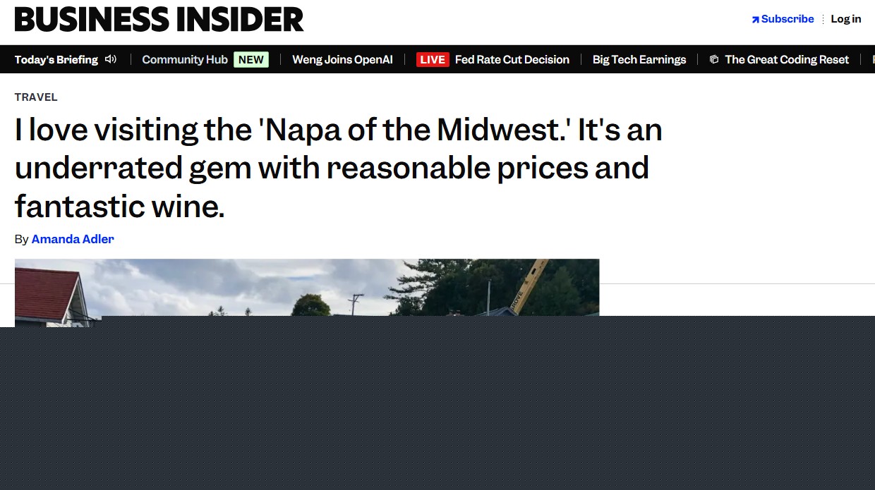 Business Insider Dubs Traverse City The ‘Napa Of The Midwest’
