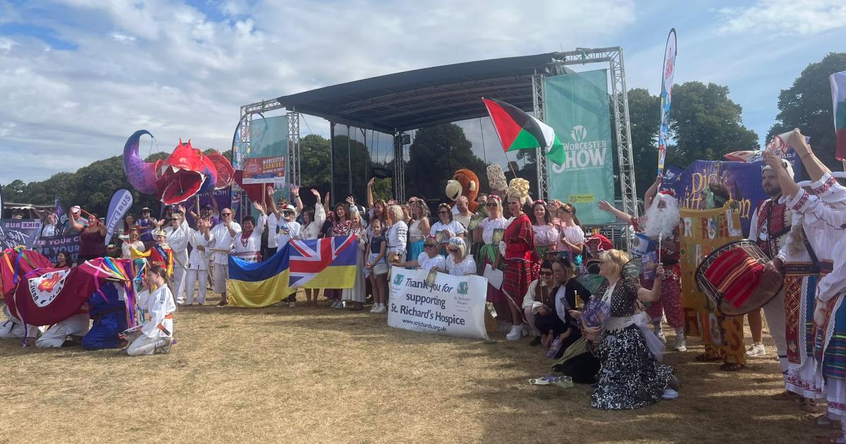 Lively day as crowds gather for oversized 'village show' in city