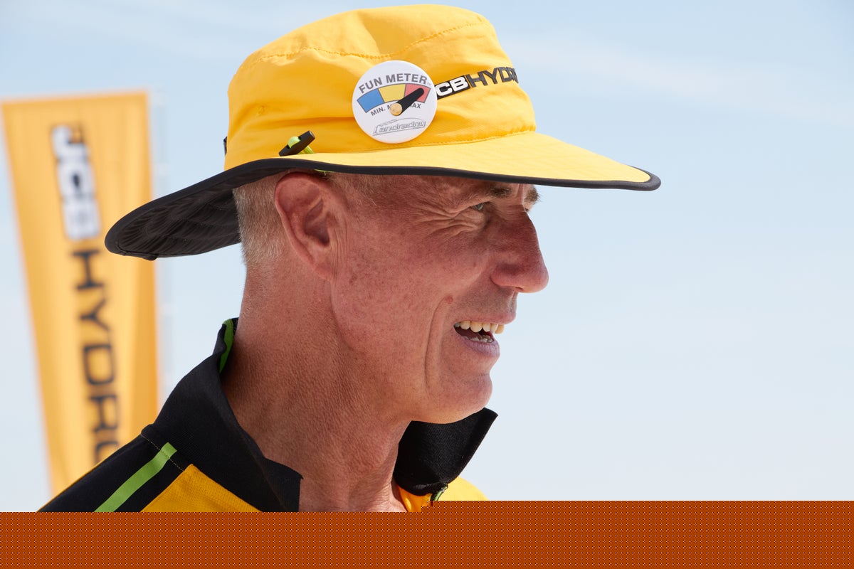 Britain’s Andy Green sets a new speed record at Utah’s famous Bonneville Salt Flats