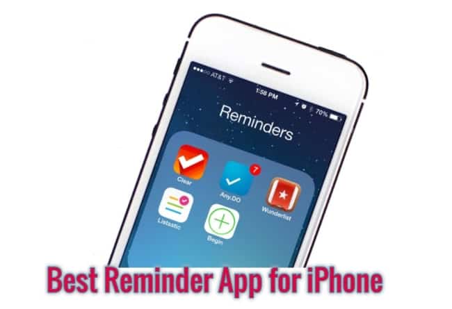 6 Best Free Reminder App for iPhone in 2021