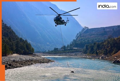 IAF conducts firefighting operation in Arunachal Pradesh’s Lohit Valley, uses Mi-17V5 aircraft to drop water | Watch video