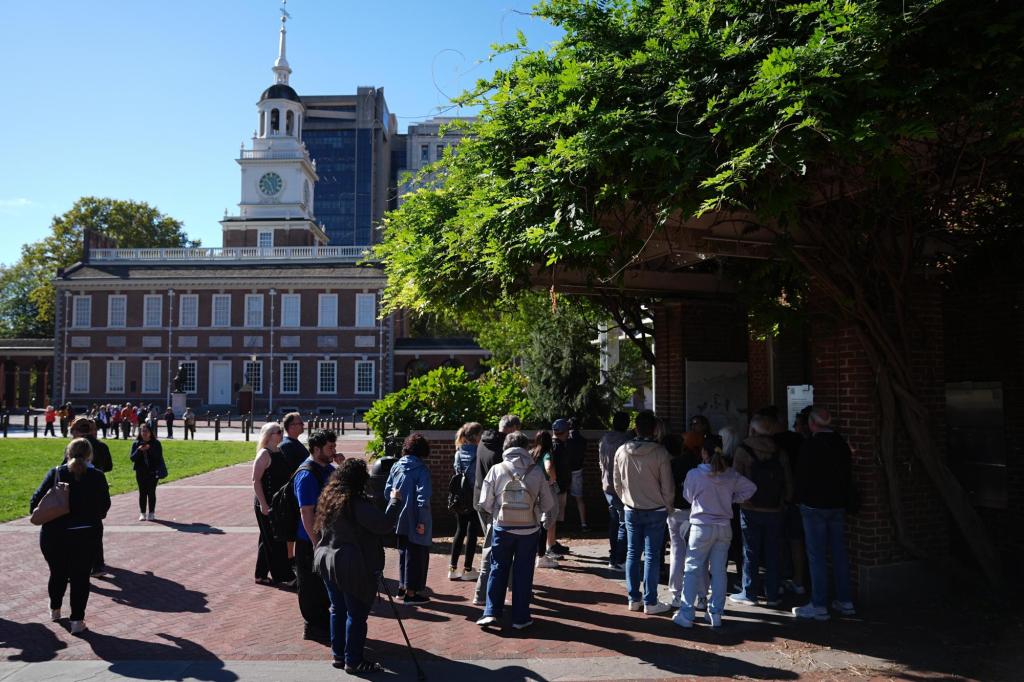 National parks will remain ‘generally’ open during the shutdown, but Liberty Bell doors are closed