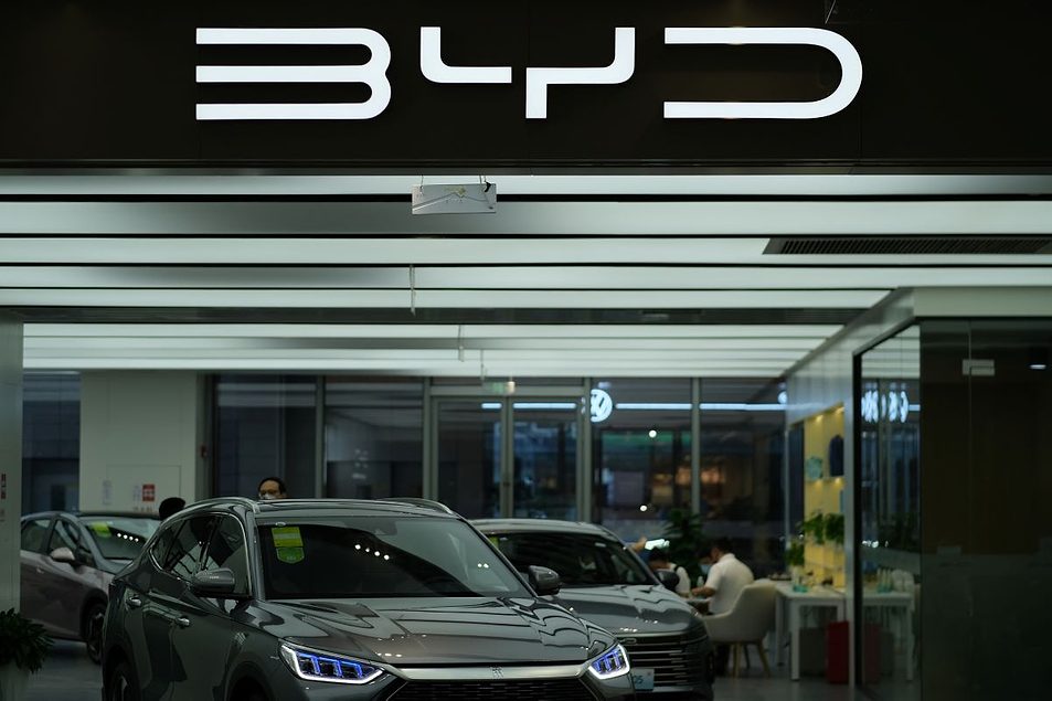 Chinese EV Sales Surge to Record Highs in Western Europe