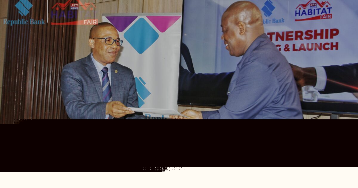 Republic Bank becomes title sponsor of JoyNews Habitat Fair