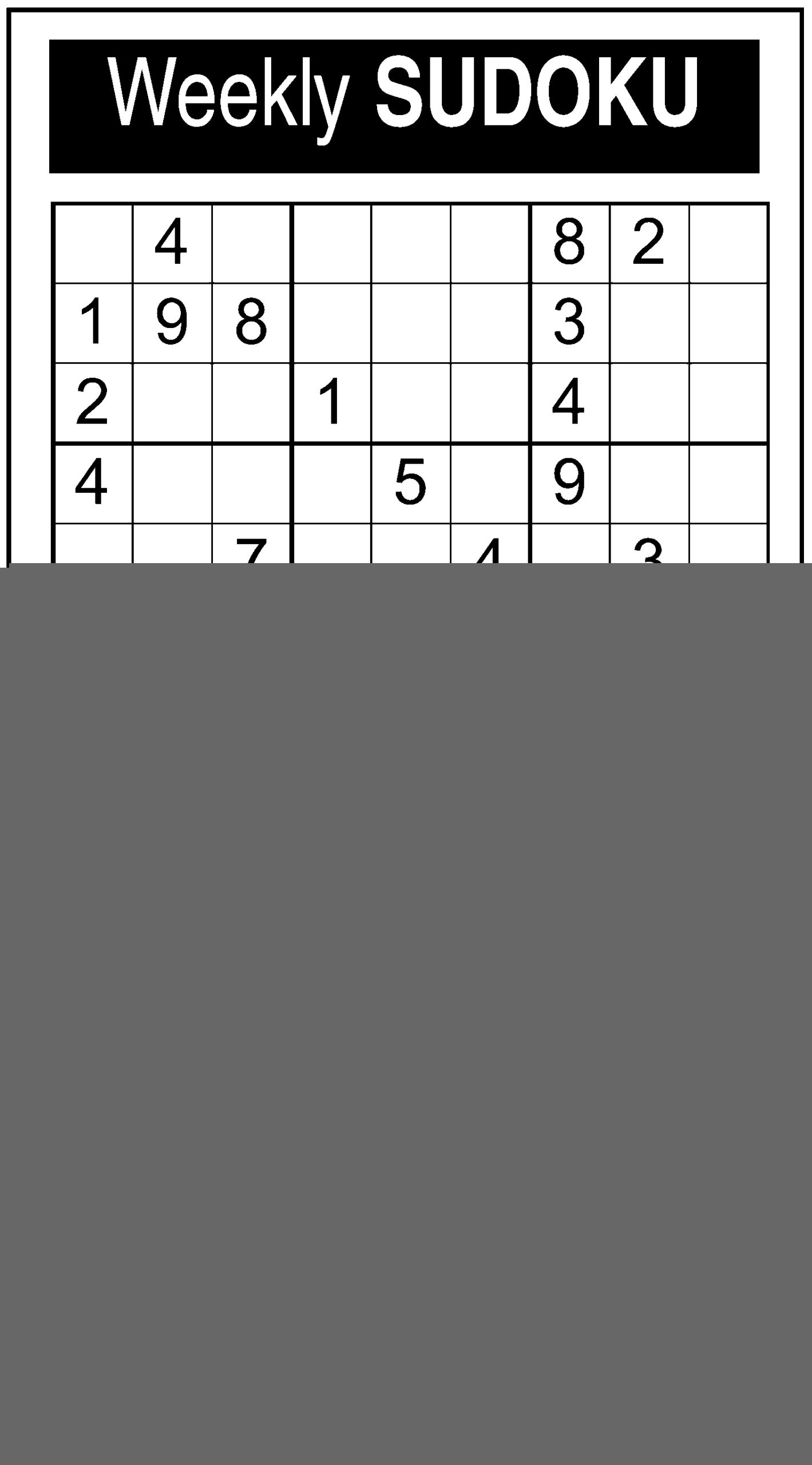 Sudoku – 8/12/2026
