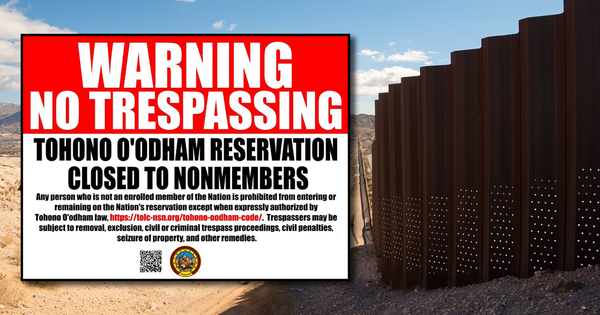 Arizona tribe says it may arrest federal border wall workers