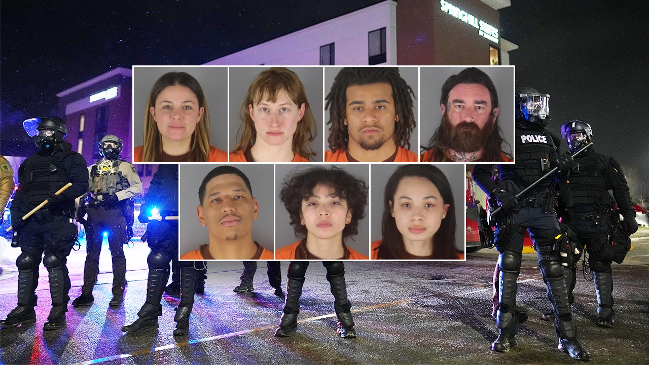 Minn anti-Border Patrol riot backfires as agitators allegedly hurl objects at cops, arrests expose rap sheets