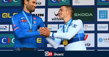 Filippo Ganna, la victime préférée d’Evenepoel : “Je pensais que Remco serait plus fatigué que ça…”