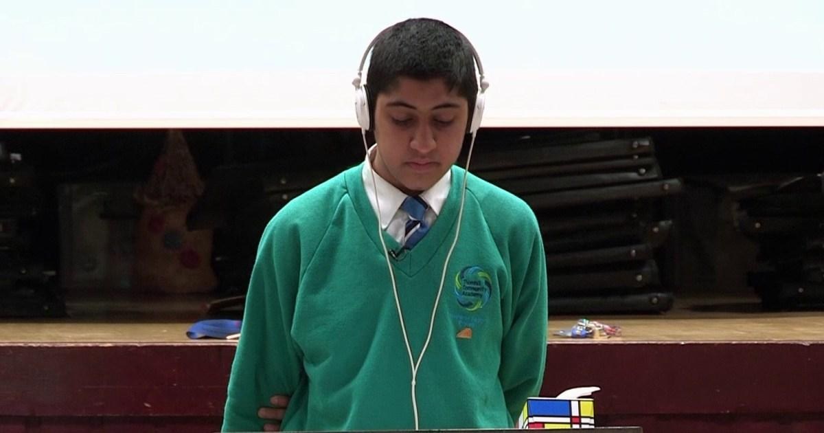Stuttering schoolboy who left nation in tears returns to school 12 years later