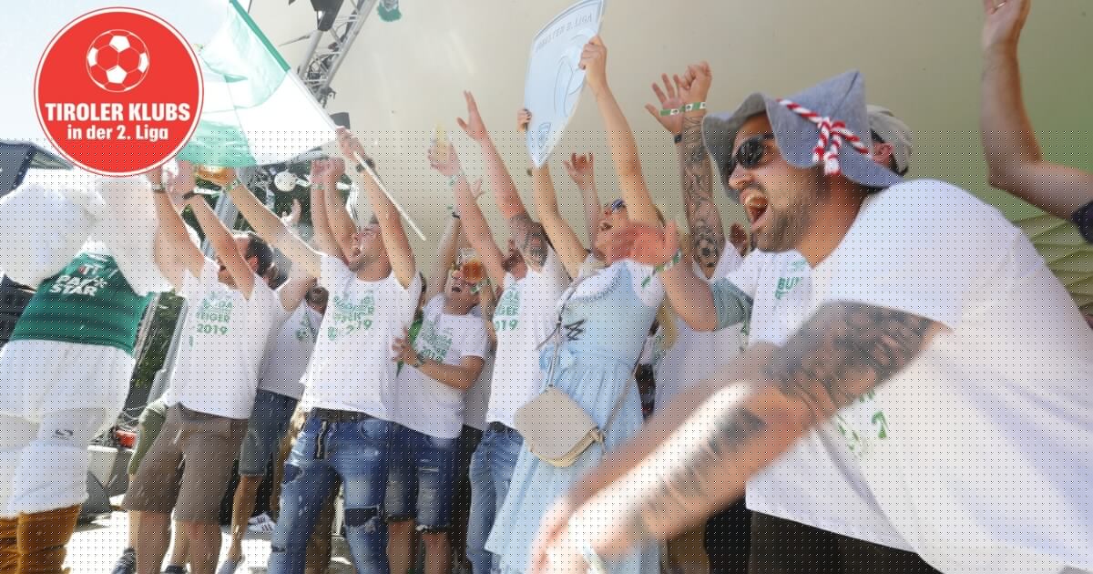 Tiroler 2. Liga-Klubs - Die große Party nach 16 Saisonen in der 2. Liga