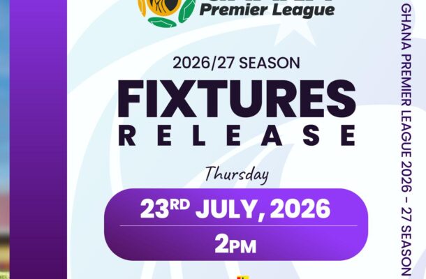 Ghana Premier League 2026-27 season fixtures released