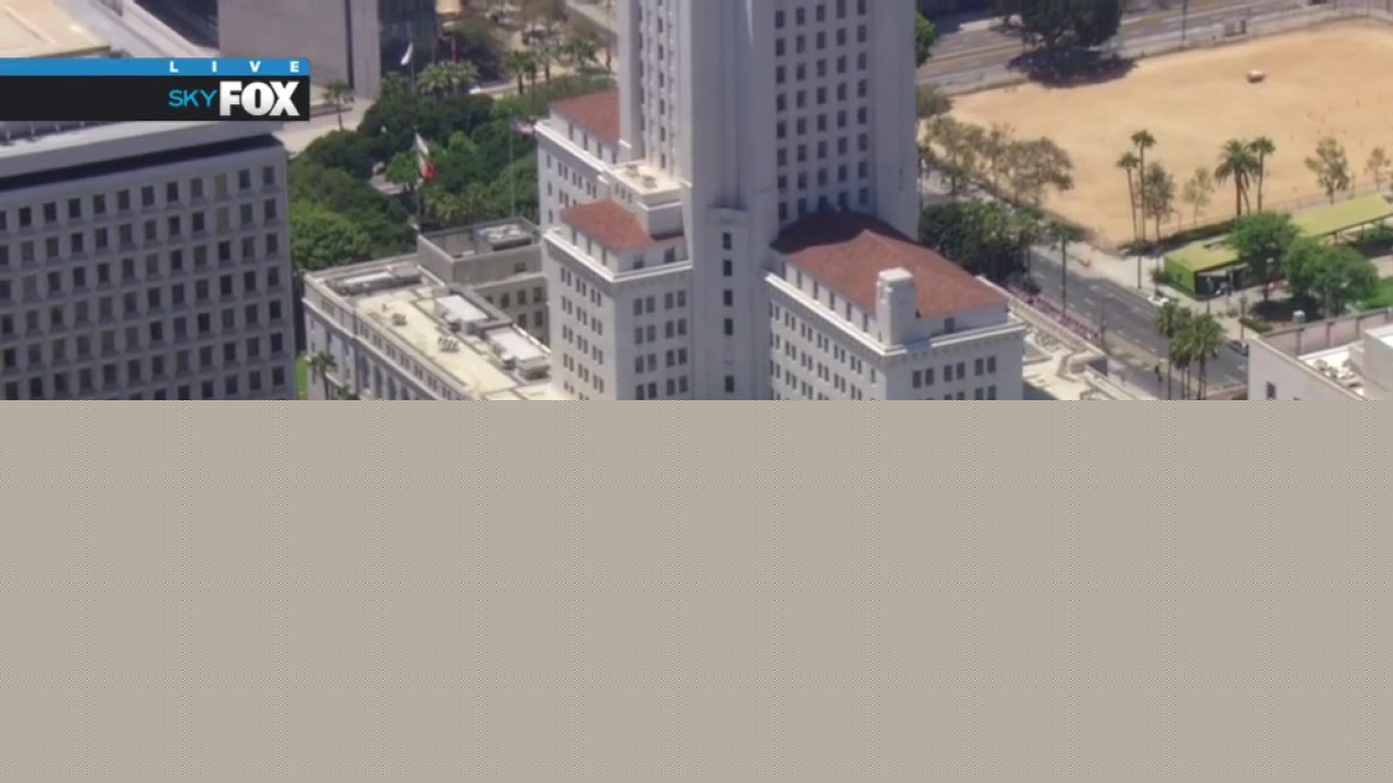 Hazmat situation underway at LA City Hall