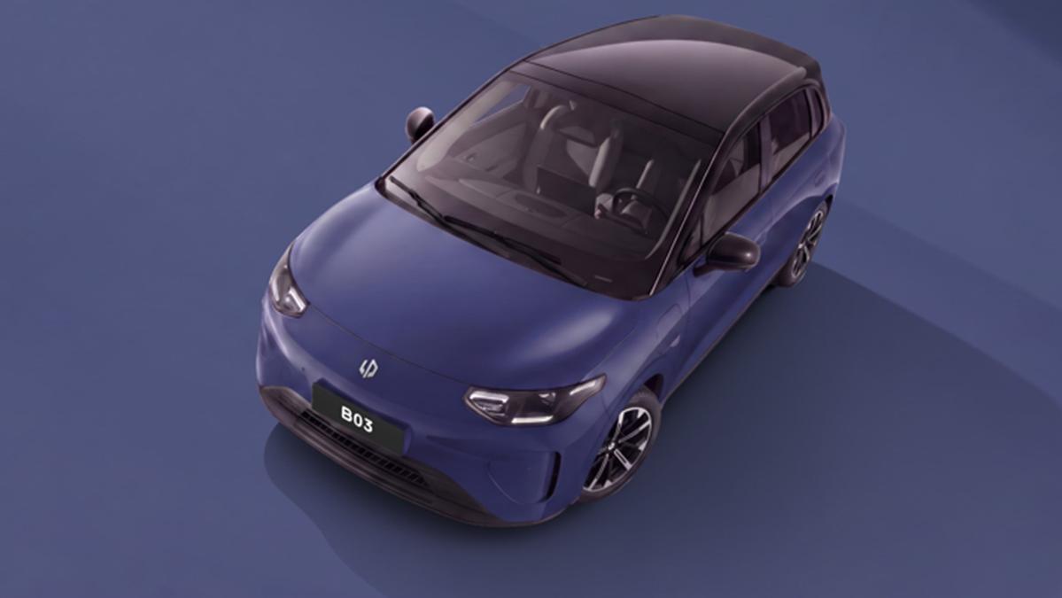Leapmotor B03 electric hatch unveiled as Geely EX2 rival