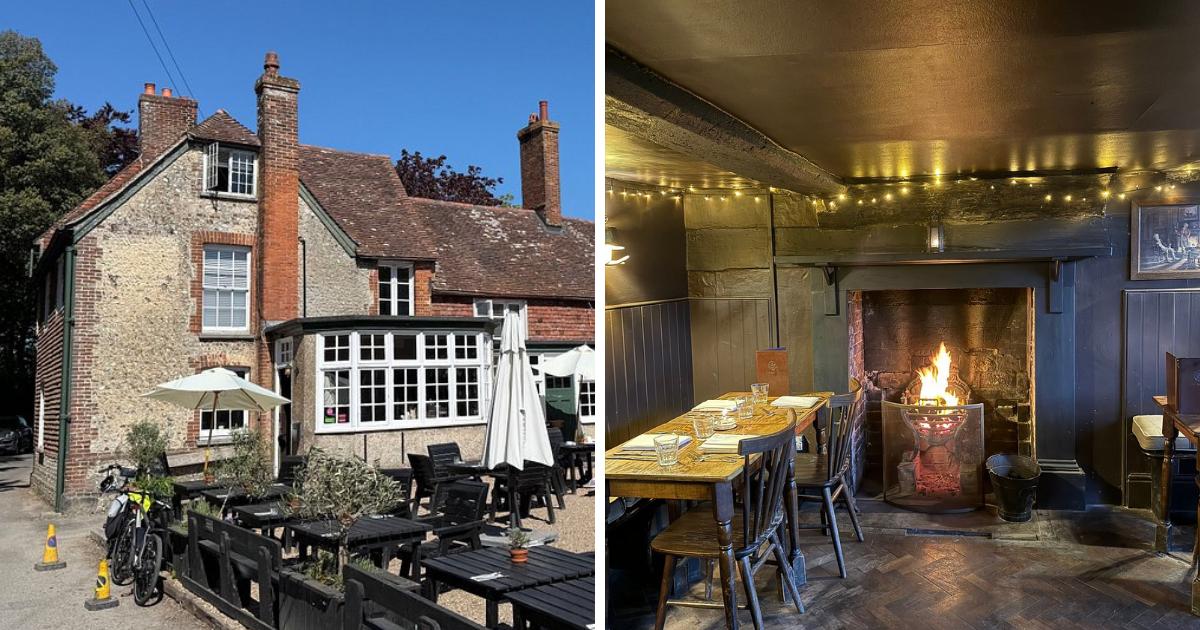 'Rustic' pub in 'time warp' Sussex village named one of UK's cosiest to visit