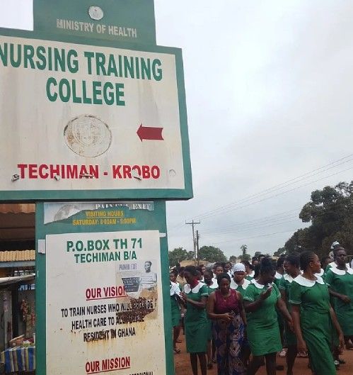 Health Ministry temporarily shuts down Techiman Krobo Nursing Training College due to students' unrest